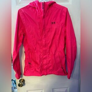 Under Armour Neon Pink Jacket size small